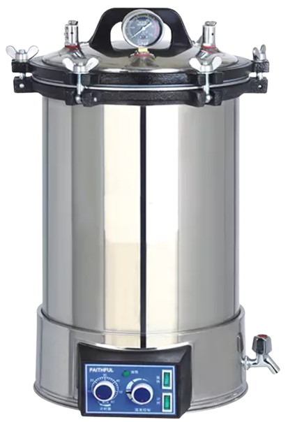 Esterilizador de Vapor a Presión Portátil