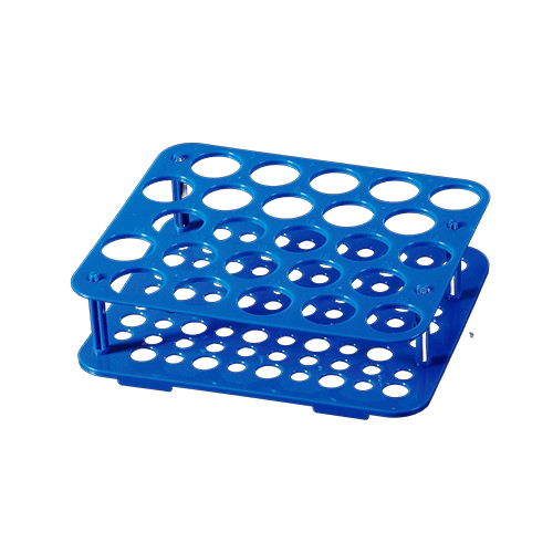 Gradilla para tubos de centrífuga de 50 ml, PP, 25 pocillos